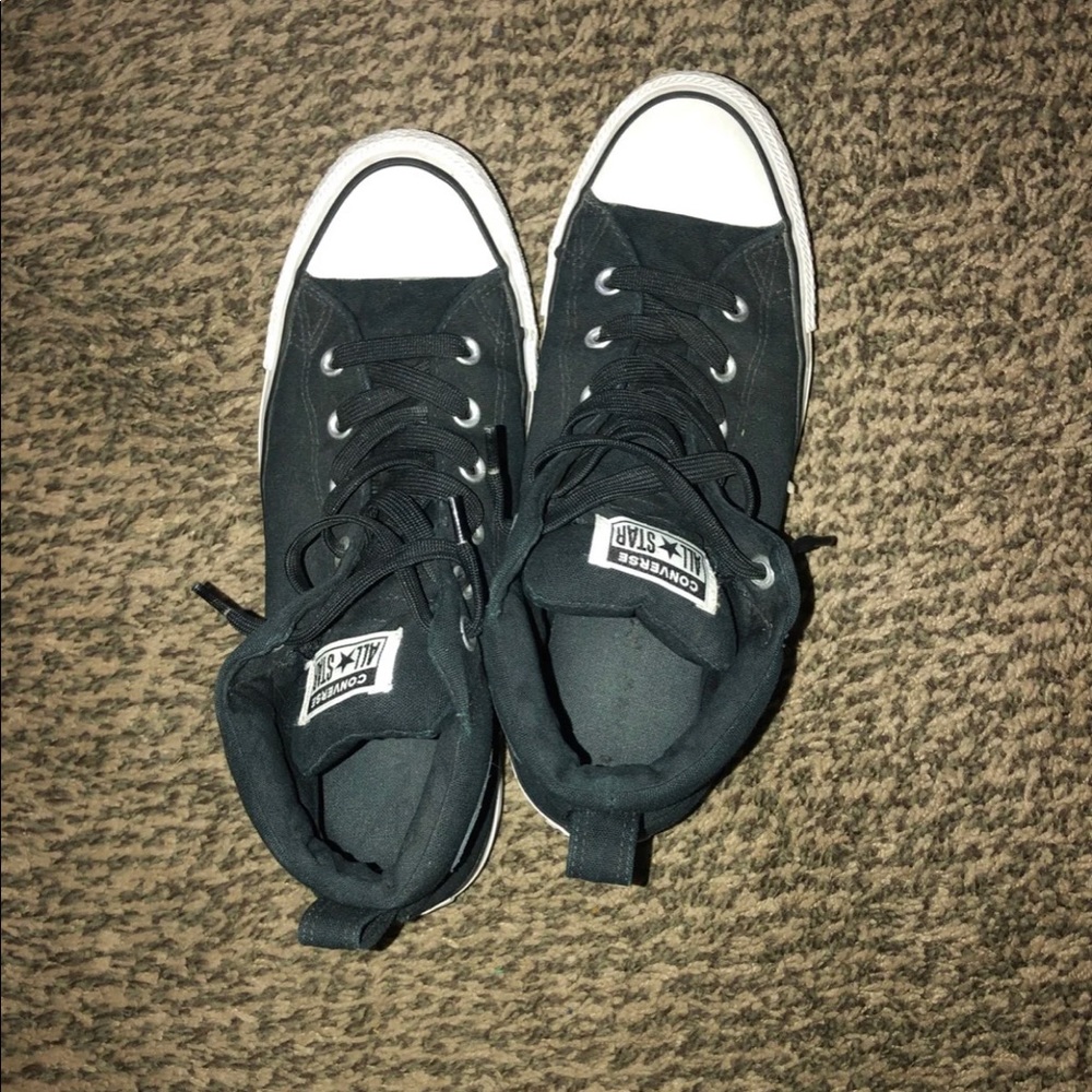 black high top Converse
